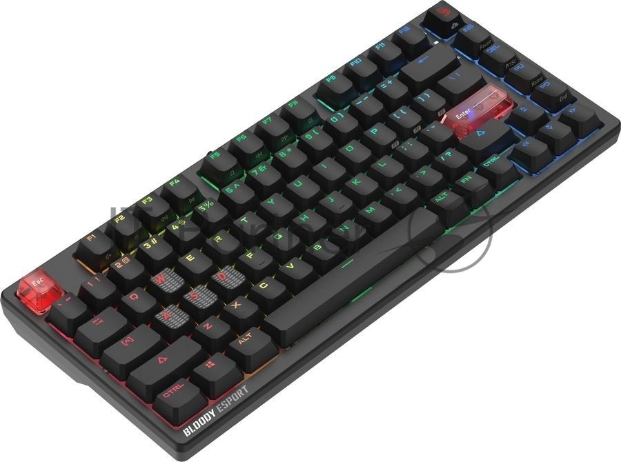 Клавиатура A4Tech Bloody MS76 проводная, USB Type-A, черный
