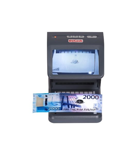 Детектор банкнот DoCash Mini Combo просмотровый мультивалюта