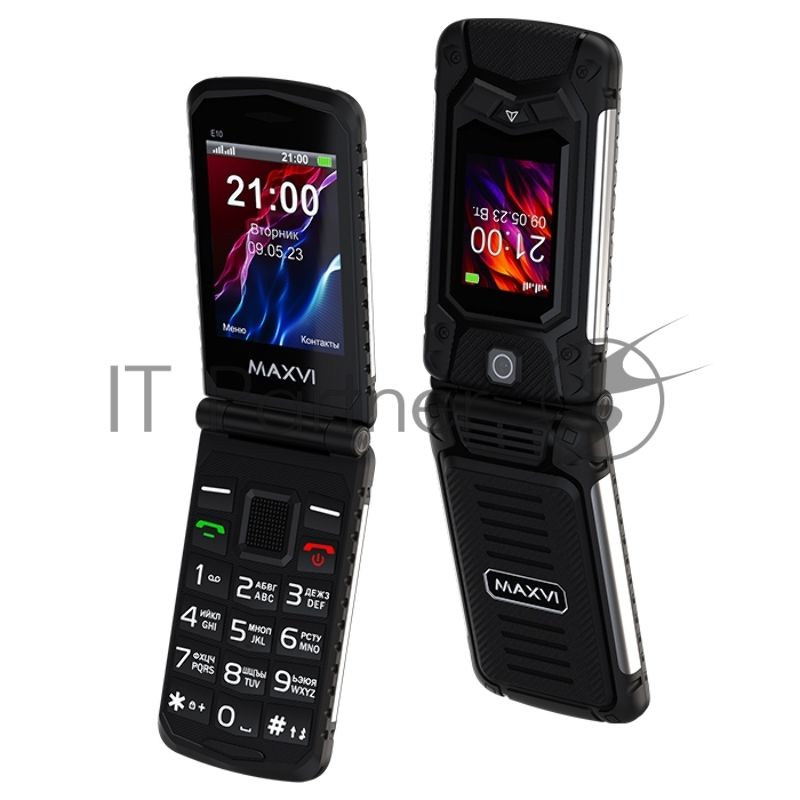 Мобильный телефон Maxvi E10 черный