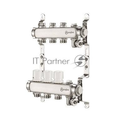 Группа коллект нерж баланс 1" м/м 4в 3/4" ЕК н/р в/к Aquasfera 9502-03