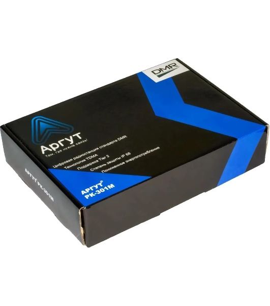 Рация Аргут РК-301М VHF 16кан. до 22.20км компл.:1шт аккум. черный (RU51029)