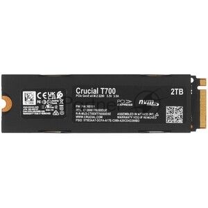Накопитель SSD Crucial T705 4Tb PCIe Gen5 NVMe M.2 SSD CT4000T705SSD3