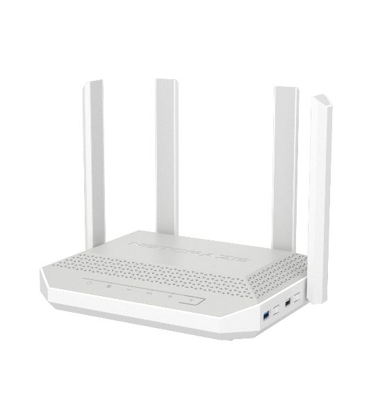 Мультигигабитный интернет-центр Netcraze Giga (NC-1012) с Mesh Wi-Fi 6 AX3000, Smart-коммутатором 1×2.5G/SFP и 4×1G, многофункциональными портами USB 3.0 и 2.0