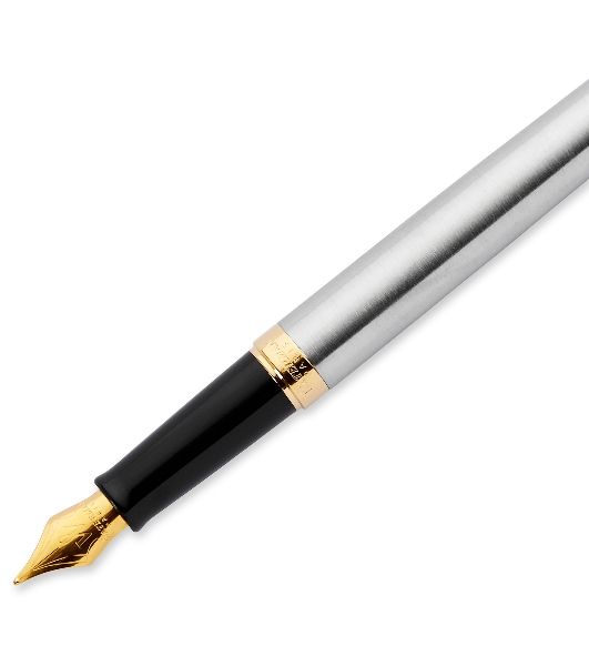 Ручка перьевая Waterman Hemisphere (CWS0920310) Steel GT F сталь нержавеющая/позолота, подарочная коробка
