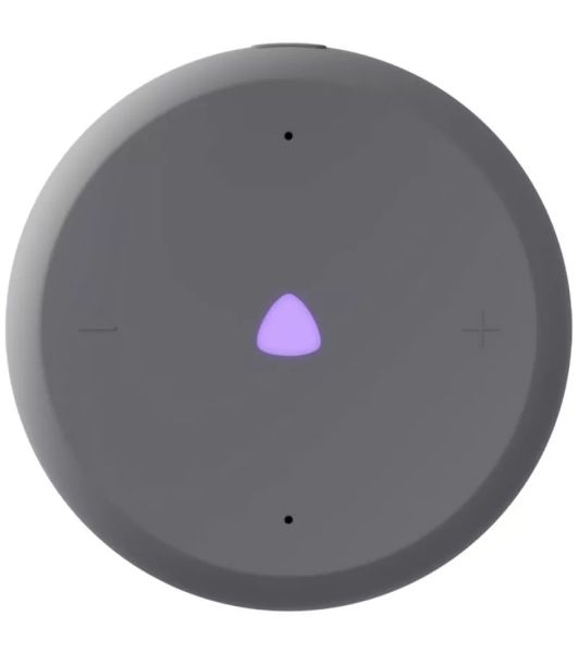 Умная колонка Яндекс Станция Лайт 2, 6Вт, компактная, 1 динамик, Matter, Wi-Fi, Bluetooth 5.0, Алиса, серый