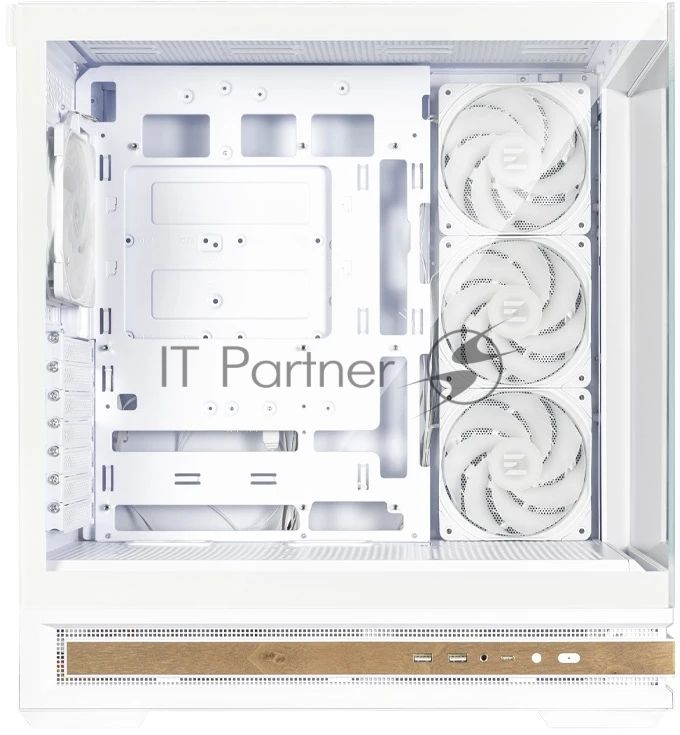 Компьютерный корпус ZALMAN P40 NAMU, ATX, белый, WINDOW, WOODEN ELEMENTS, 2xCombo(2.5” or 3.5”), 1xUSB TYPE-C, 2xUSB 3.0, SIDE 3x120мм ARGB, REAR 1x120мм ARGB