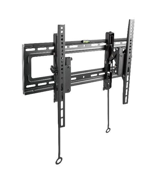 Универсальное наклонное настенное крепление Wize Pro T55X для 32"-80" дисплеев, Max VESA 600x400 мм, наклон +5/-12°, расстояние от стены 8-13,4 см, до 70 кг, черный
