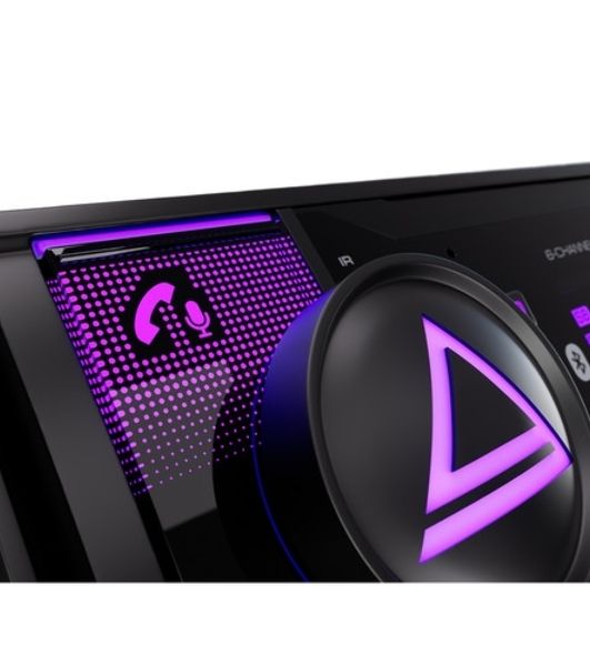 Автомагнитола AURA STORM-677DSP, 1 DIN, Bluetooth, USB Type-A, AUX, пульт ДУ