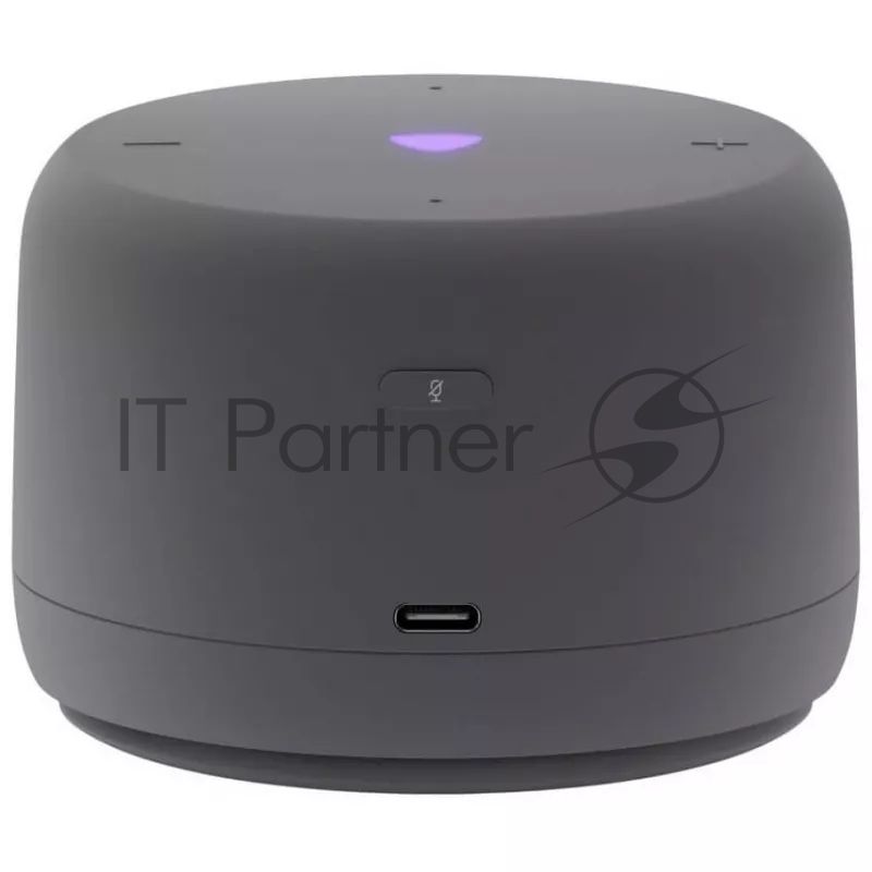 Умная колонка Яндекс Станция Лайт 2 с Алисой, без часов, 6 Вт, модель YNDX-00028 (серый)