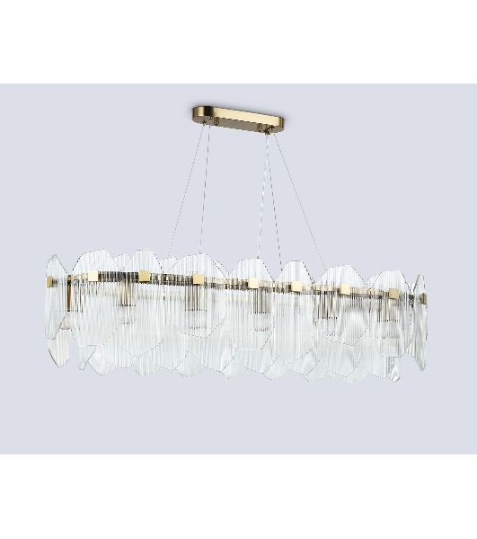 Светильник Ambrella light LH31255/12 BS/CL латунь/прозрачный E14*12 max 40W 1000*340*270