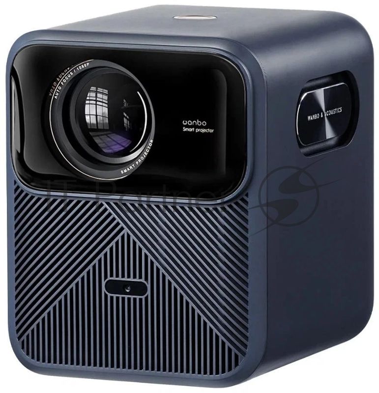 Проектор Wanbo Projector Mozart 1 синий (LCD, 1920x1080, 900Lm, 1.2:1, 3000:1, Smart TV, Android 9.0, 2+32Gb, HDMI, 2xUSB, Wi-Fi, BT) (6970885350535)