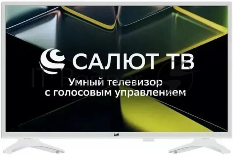 Телевизор LEFF 28" 28H691T белыйDLED HD 60Hz Smart Салют ТВ