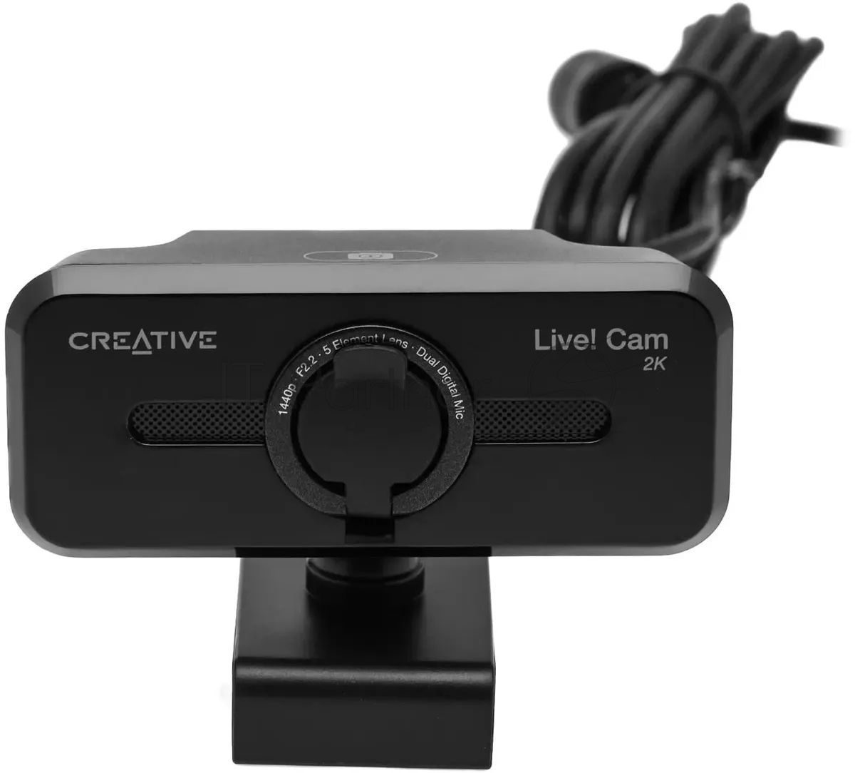 Веб-камера Creative Live! Cam Sync V3 2560x1440, 30 кадр/с, USB, микрофон, шторка приватности, автофокус, крепление на мониторе