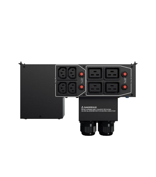 Блок Service Bypass PDU CyberPower MBP60AHVIEC82U 5kVa – 10kVa, 2U, Input/Output Hardwire Kit x 1, IEC C13 x 4, IEC C19 x 4, 288 x 88 x 141, 2.8kg