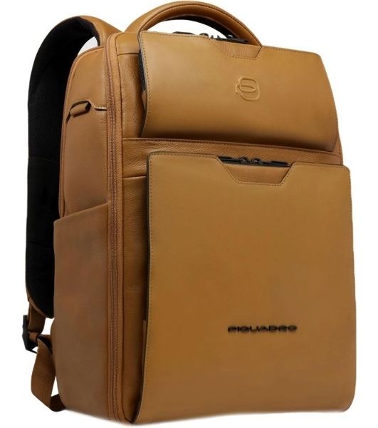 Рюкзак мужской Piquadro Ael CA6923S142/G охра кожа