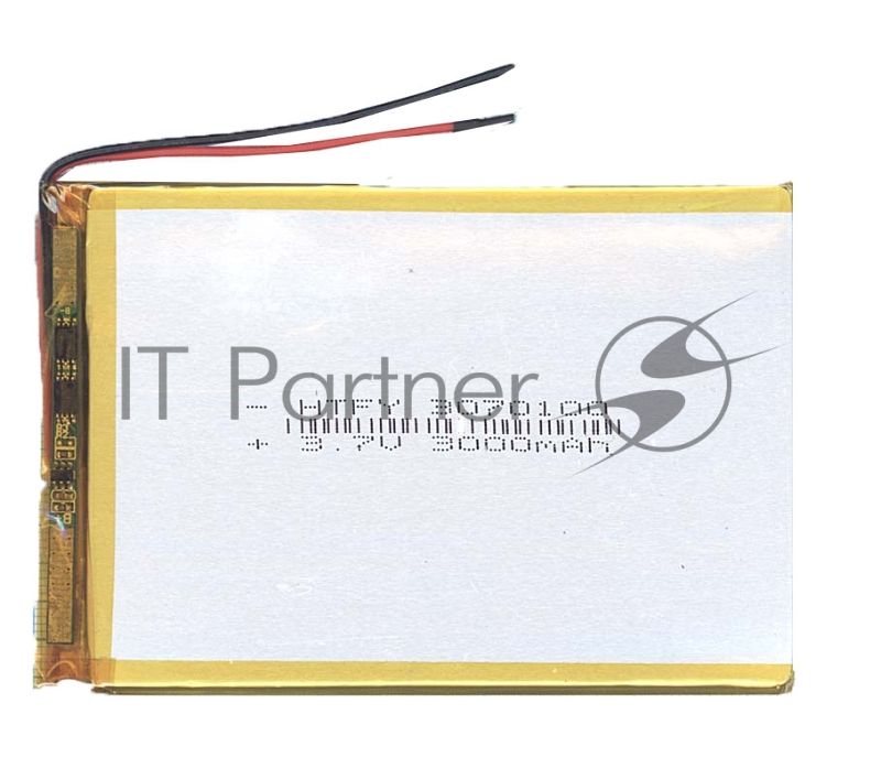 Аккумулятор Li-Pol (батарея) 3x70x100мм 2pin 3.7V/3000mAh