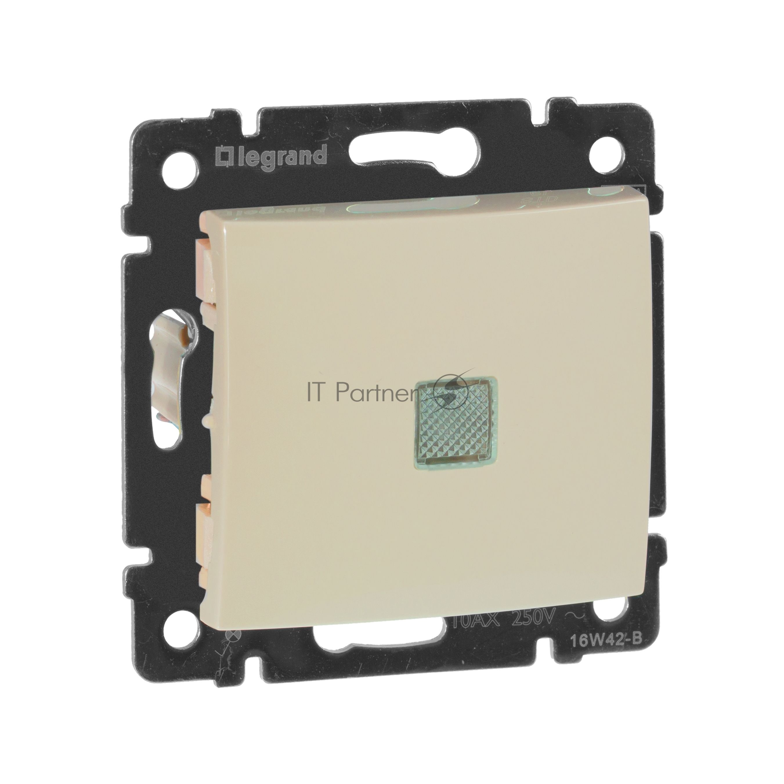 Переключатель Legrand 774326 Valena 2напр 10A с подсв, сл. кость