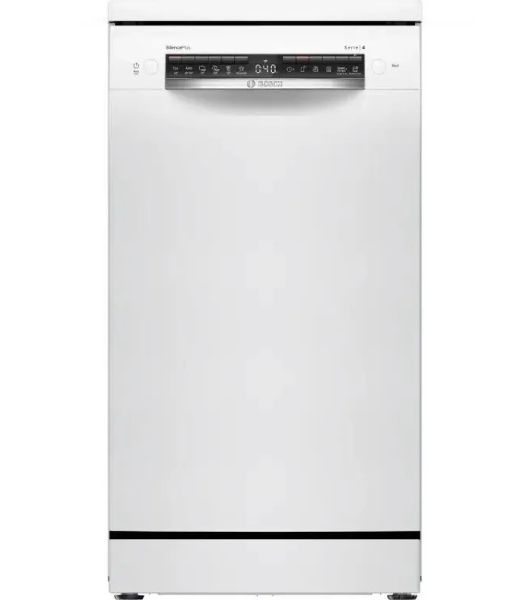 Посудомоечная машина Bosch SPS4EMW17E, белый, 45 см, 10 компл., сушка теплообменник, 44 дБ, класс B