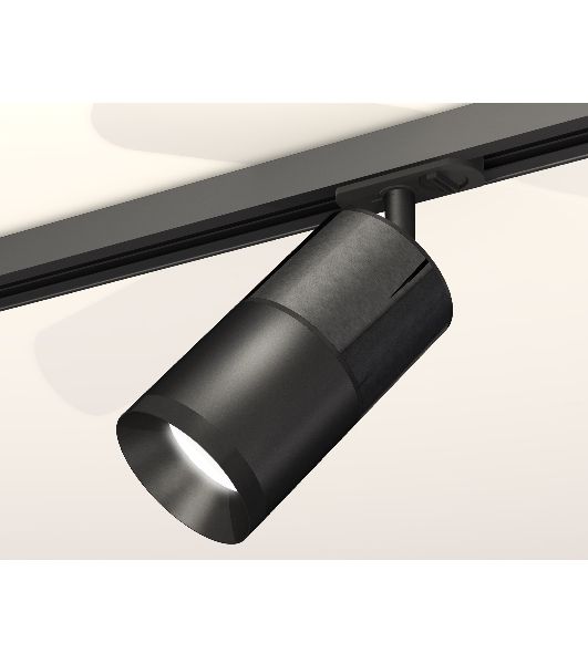 Светильник Ambrella light XT7402050 SBK/DCH/PBK черный песок/черный хром/черный полированный MR16 GU5.3