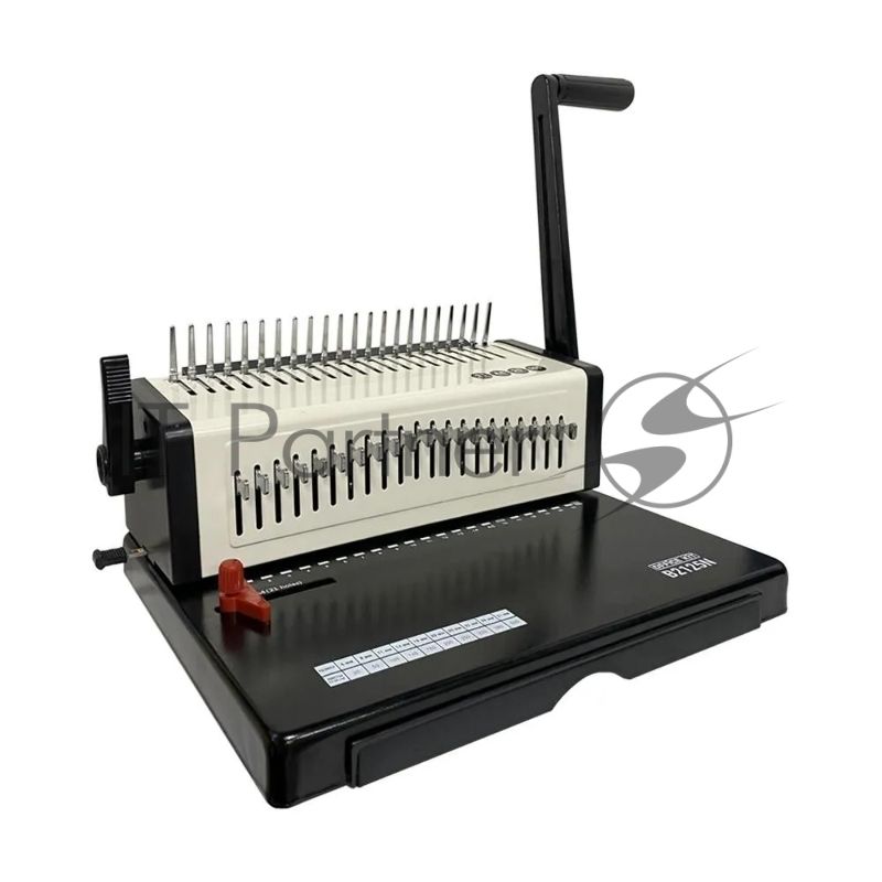 Переплетчик Office Kit B2125N A4/перф.23л.сшив/макс.500л./пластик.пруж. (4.5-51мм)