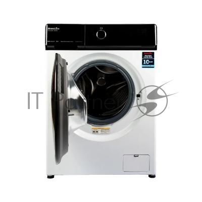 Стиральная машина Smile SWMSW12W1400 белый-черный, загрузка фронтальная 12 кг, 1400 об/мин, класс: А+++