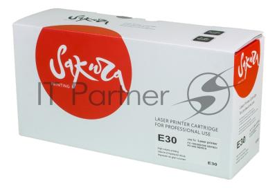 Картридж лазерный Sakura E30 для Canon FC100/200/300Series/PC800Series, черный, 4000 к.