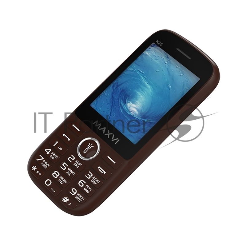 Мобильный телефон Maxvi K20 кофейный
