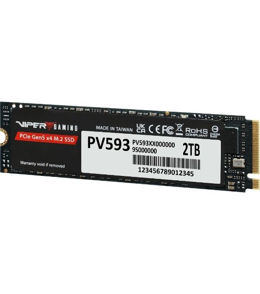 Накопитель SSD PATRIOT M.2 PCIE 2Tb 2280 NVMe PV593P2TbM28H