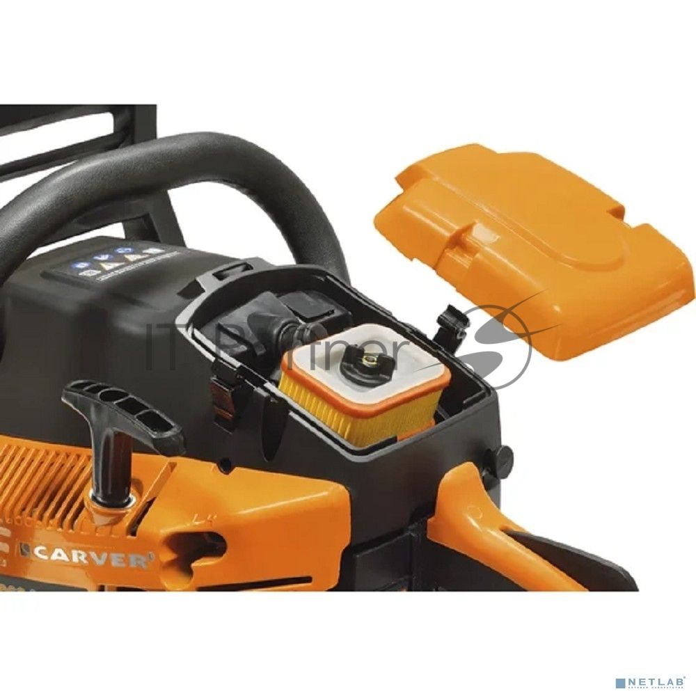 Пила бензиновая CARVER RSG 362MF [01.004.00061] (Металл.стартер, целлюлозный фильтр; 20", цепь PROFI 0,325-1,5-76зв.)