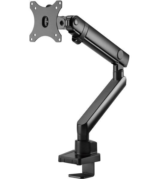 Кронштейн для мониторов Ultramounts UM709 черный 17"-32" макс.8кг крепление к столешнице поворот и наклон