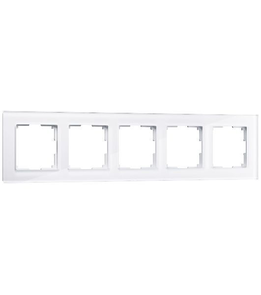 Рамка на 4 поста WERKEL AluMax (алюминий) W0043506