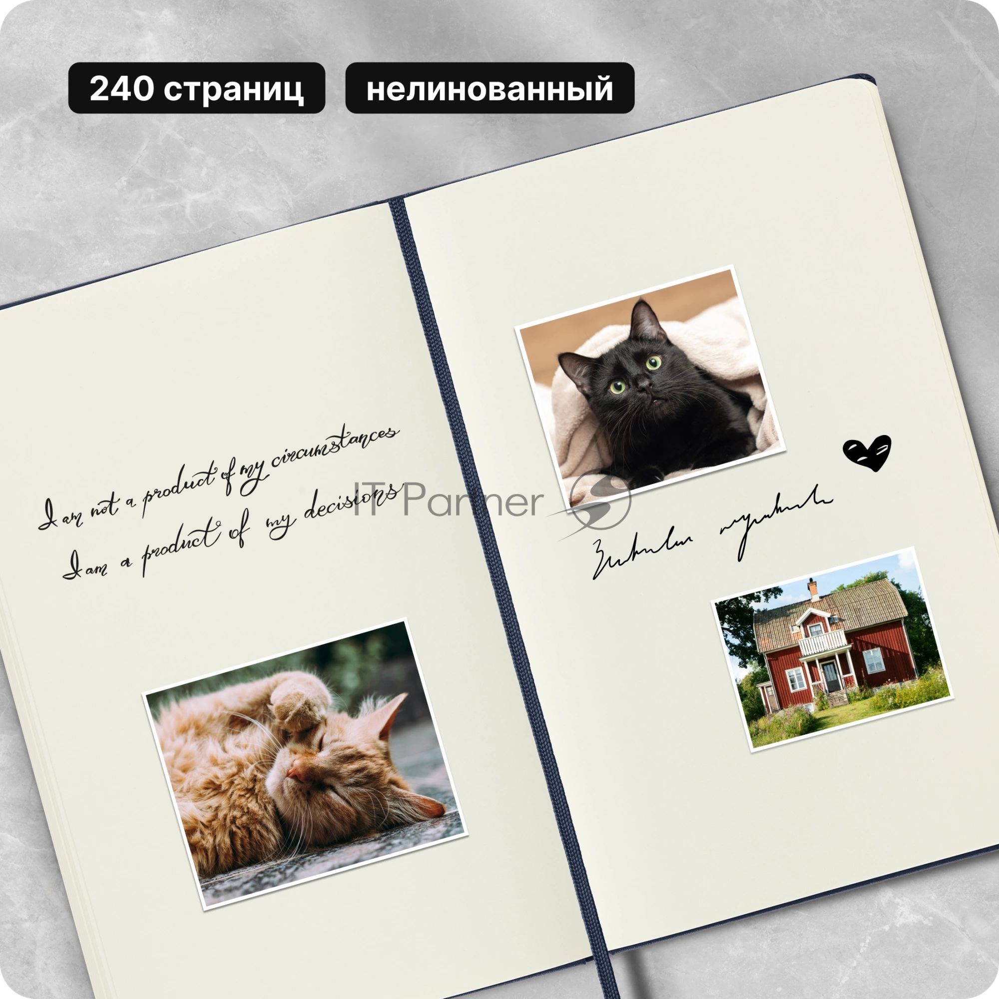 Блокнот Moleskine CLASSIC QP062B20 Large 130х210 мм, 240 страниц, нелинованный, твердая обложка, синий сапфир
