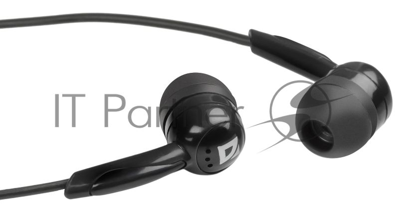 Наушники Defender Basic 604 вставки черный