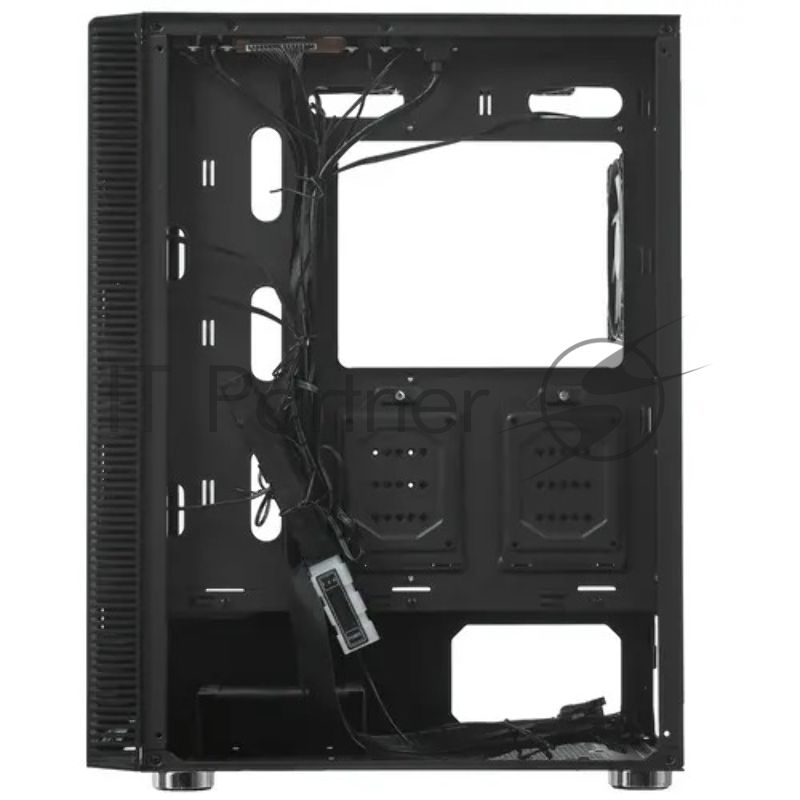 Компьютерный корпус Montech X3 GLASS, без БП, ATX 6x120мм 2xUSB 3.0 1xUSB3.1 audio bott PSU, черный