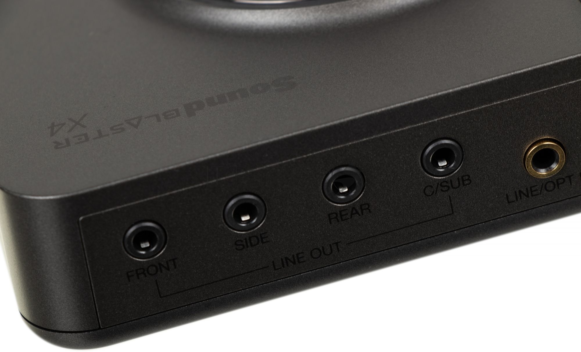Звуковая карта Creative USB Sound Blaster X 4 WW (SB-Axx1) 7.1 Ret