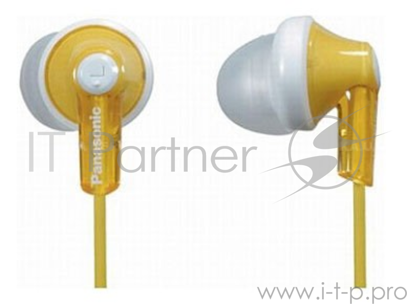 Наушники Panasonic RP-HJE118GUY желтый 1.1м