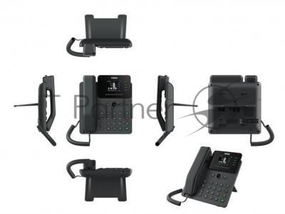 Fanvil V61W (Замена X303W), 4 SIP-акк., 2,4", 320x240 Цвет. экран, POE, БП в комп., 2x1 Gbps, Wi-Fi 6, BT 5.4