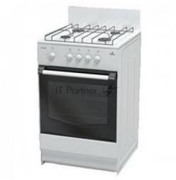 Плита газовая Darina S4 GM 441 101 белый, конфорок 4 шт, духовка 50 л, 50 см x 85 см x 51 см