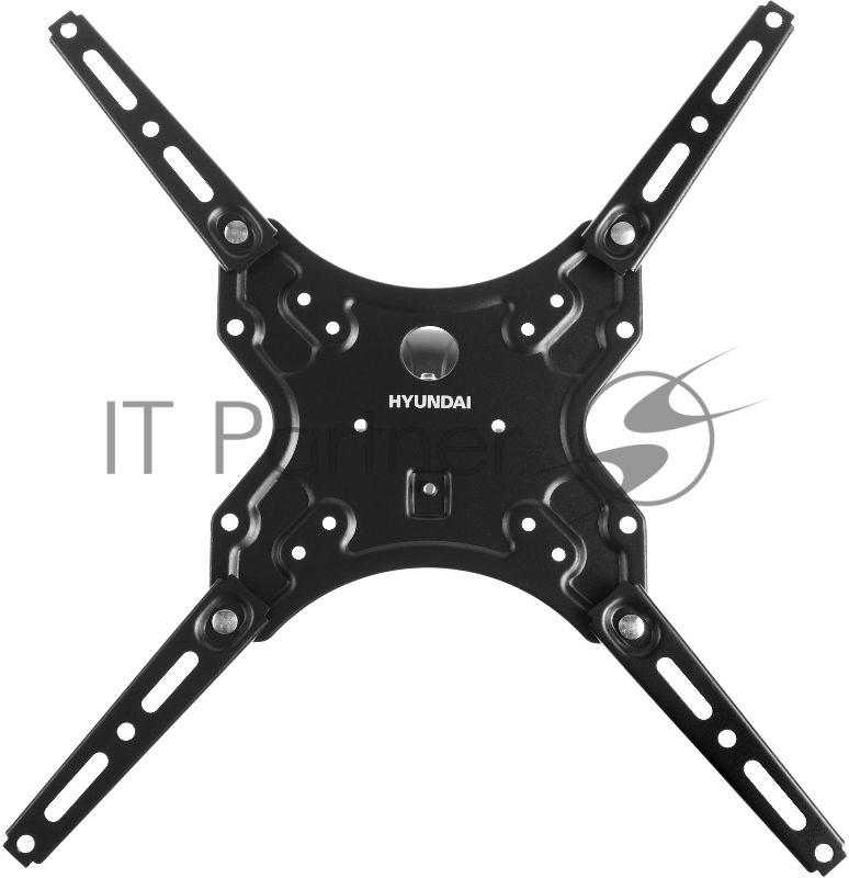 Кронштейн для телевизора Hyundai GL-R4 черный 13"-65" макс.25кг настенный поворот и наклон