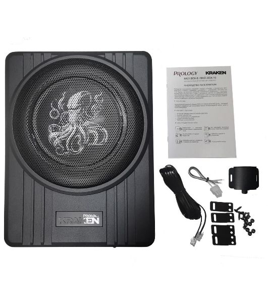 Сабвуфер автомобильный Prology Box-10 120Вт активный (25 см/10")
