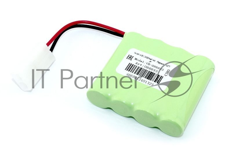 Аккумулятор Ni-Mh 4.8V 2400 mAh AA Flatpack разъем KET-2P