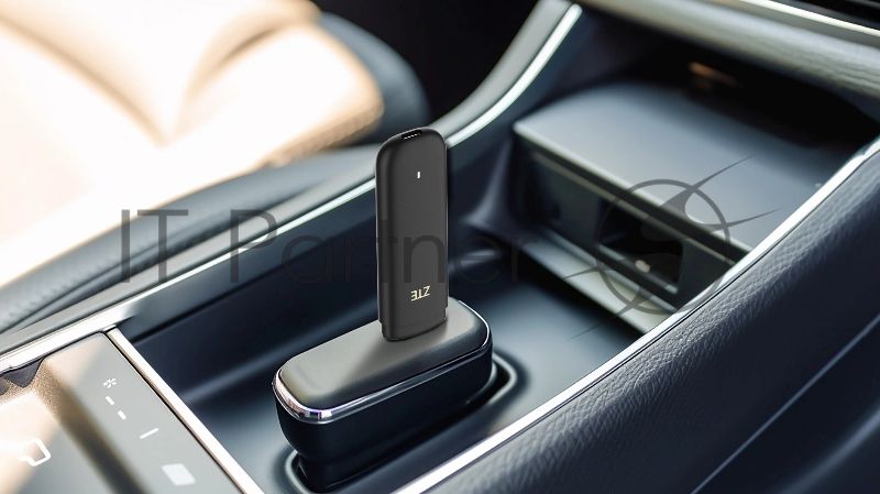 Модем 3G/4G ZTE F30Pro USB Wi-Fi VPN Firewall +Router внешний черный