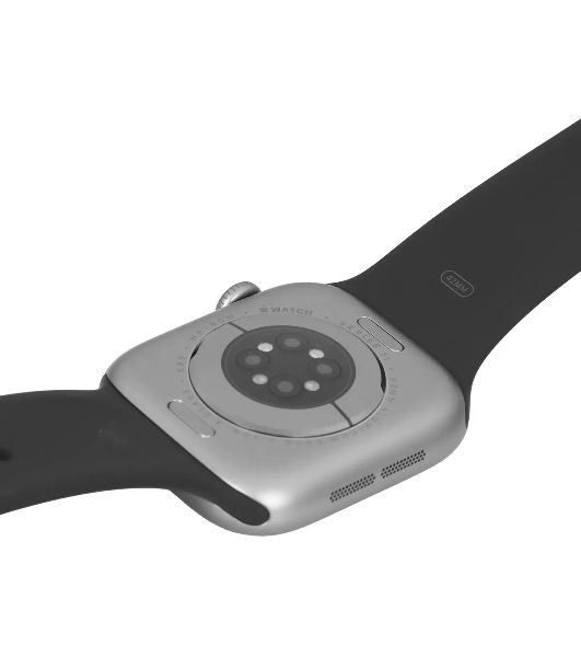 Смарт-часы Apple Watch Series 11 A3331 42 mm, 1.77", OLED, Wi-Fi/NFC/Bluetooth, IP6X, серый космос/черный