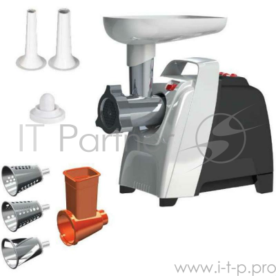 Мясорубка Аксион М61.03 Черно-серебристая мощность 2000 Вт