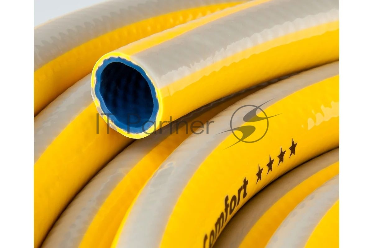Трёхслойный поливочный шланг RACO COMFORT 3/4", 50 м, 25 атм, армированный