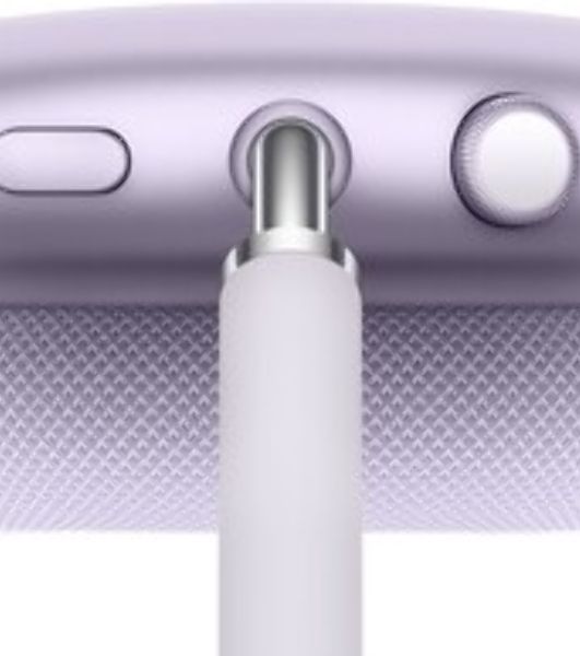 Беспроводные/проводные наушники Apple AirPods Max A3184 фиолетовый, полноразмерные, Bluetooth + проводной, оголовье, до 20 ч