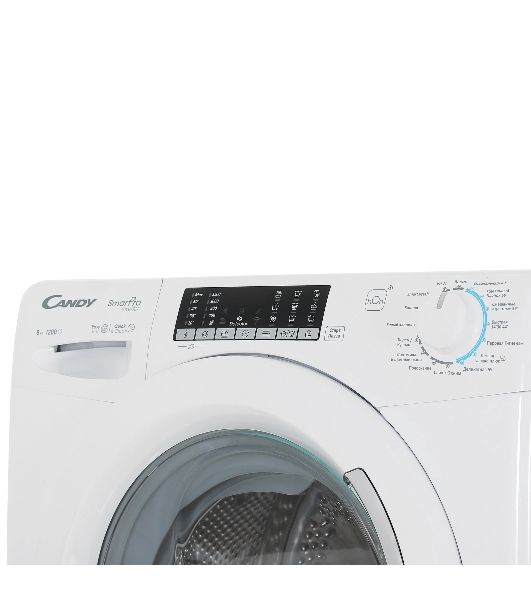 Стиральная машина Candy CSO44 286TWM-07 белый, загрузка фронтальная 8 кг, 1200 об/мин., класс: A