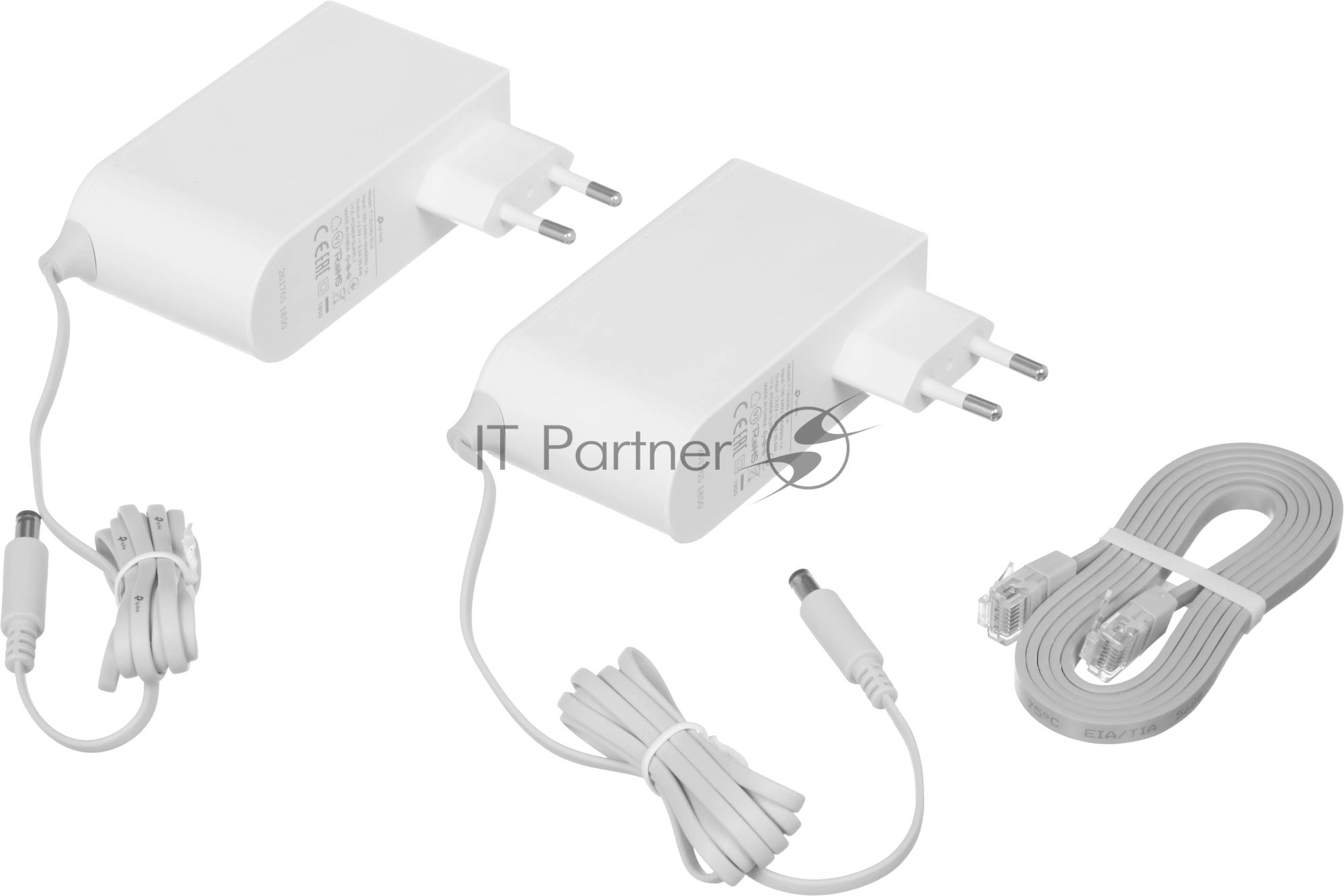 Бесшовный Mesh роутер TP-Link Deco BE65 Pro (DECO BE65 PRO(2-PACK)) BE9300 100/1000/2500/5000BASE-T белый (упак.:2шт)
