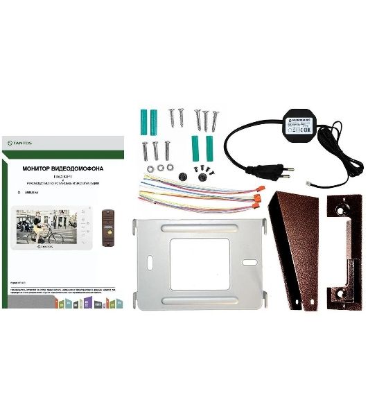 Комплект домофона Tantos Lilu kit белый