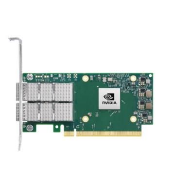 Сетевая карта ConnectX®-6 Dx EN adapter card, 100GbE, Dual-port QSFP56, PCIe 4.0 x16, Crypto and Secure Boot, Tall Bracket